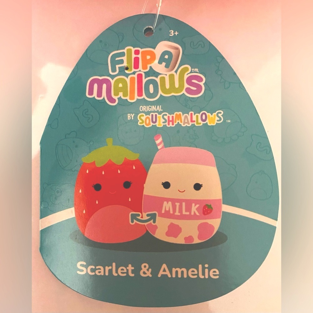 NWT Flip a Mallows By Squishmallows